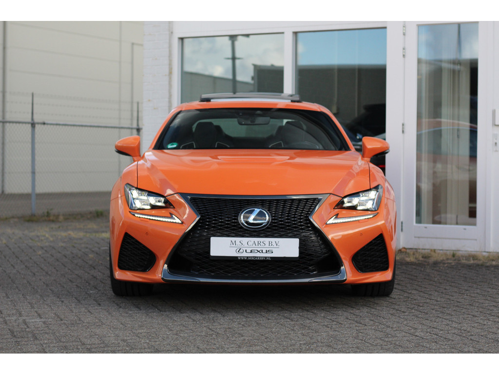 Lexus RC F 5.0 V8 Luxury Edition I Sportuitlaat I Uniek! Orange Metallic I Open dak I Mark Lev. 45993478-1.jpg | M.S. Cars B.V.