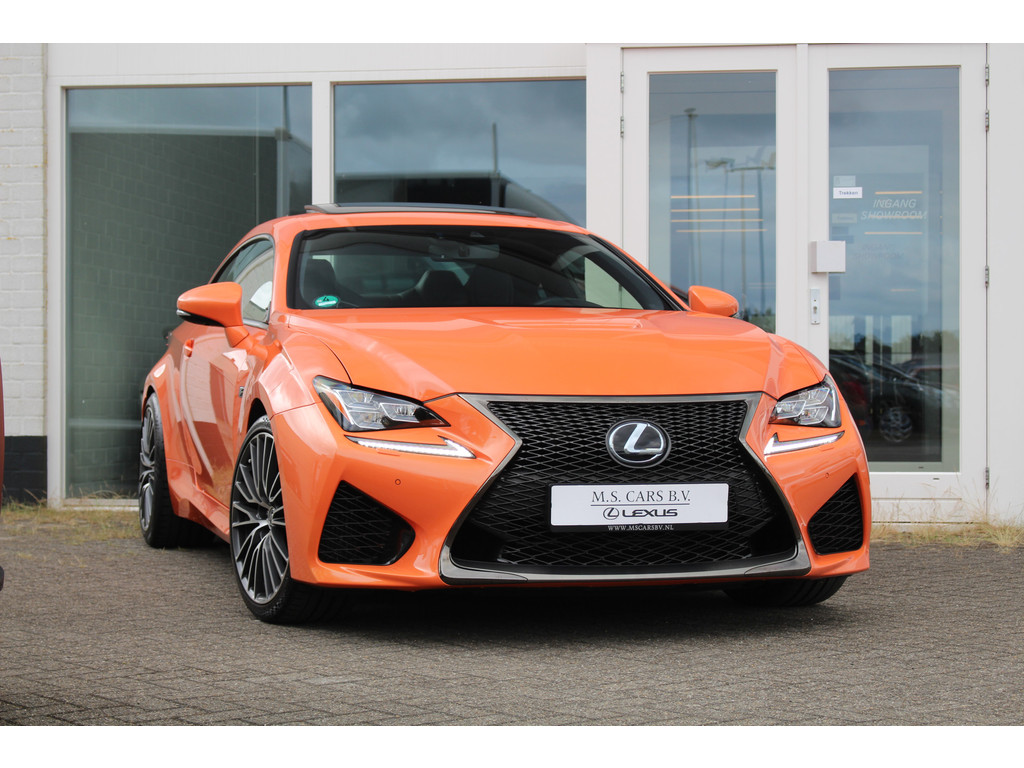Lexus RC F 5.0 V8 Luxury Edition I Sportuitlaat I Uniek! Orange Metallic I Open dak I Mark Lev. 45993478-2.jpg | M.S. Cars B.V.